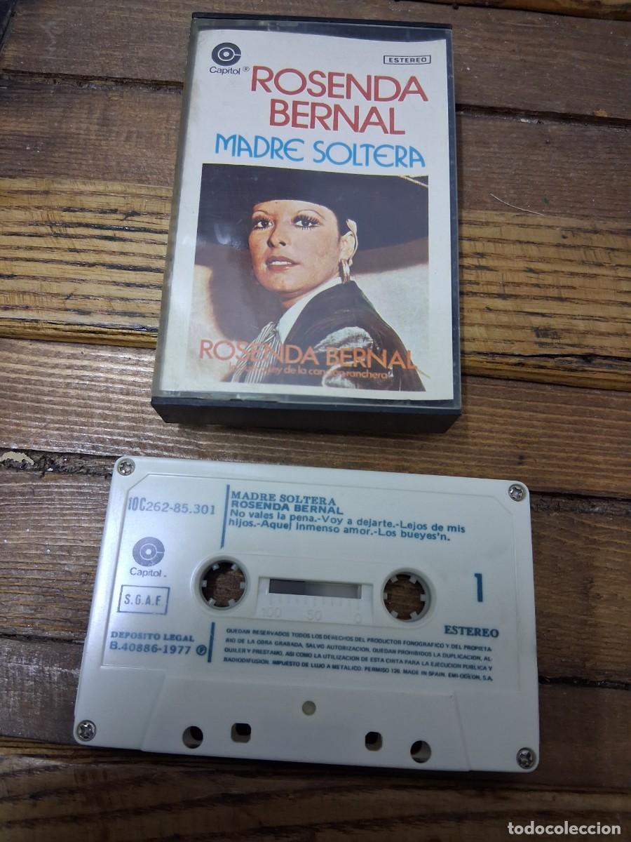 Cassette antiche: Casete cinta de m&uacute;sica Ranchera y Mariachi Rosenda Bernal madre soltera