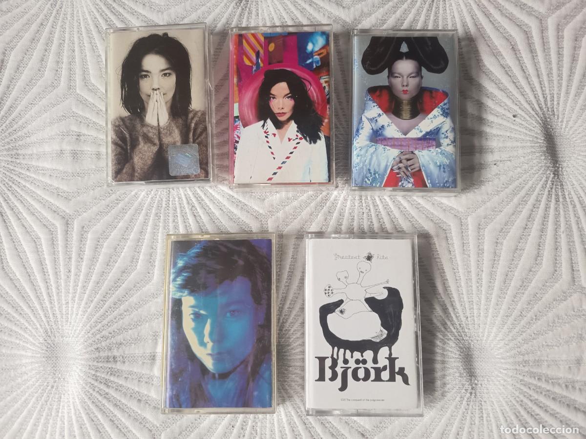Casetes antiguos: Bj&ouml;rk - 5 cassettes. todas originales y en perfecto estado.