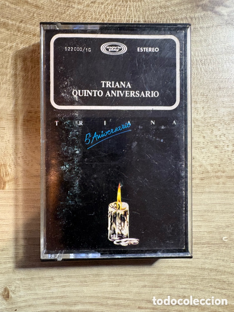 Casetes antiguos: Cassette TRIANA - Quinto Aniversario (Original Movieplay)