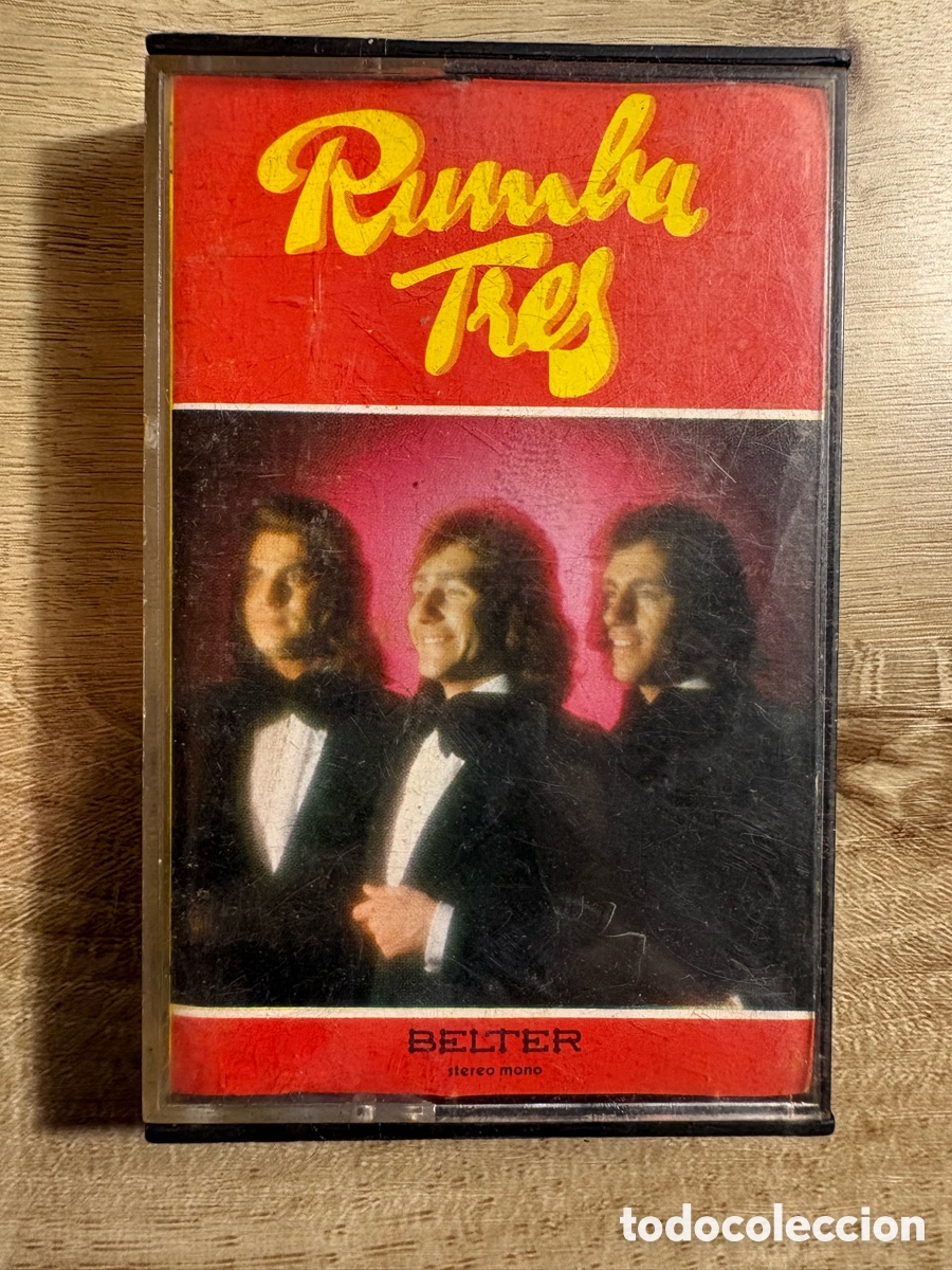 Casetes antiguos: Cassette Rumba Tres - Original Ed. Belter (Rumba Catalana)