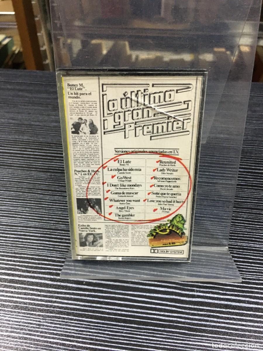 Casetes antiguos: La &Uacute;ltima Gran Premier Varios (Boney M, Dire Straits, etc.)