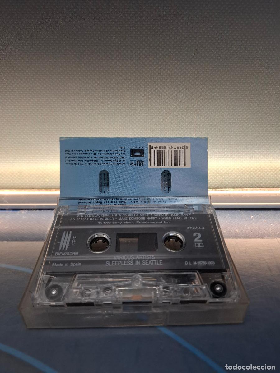 Casetes antiguos: Cassette, Sleepless in seattle - Foto 3