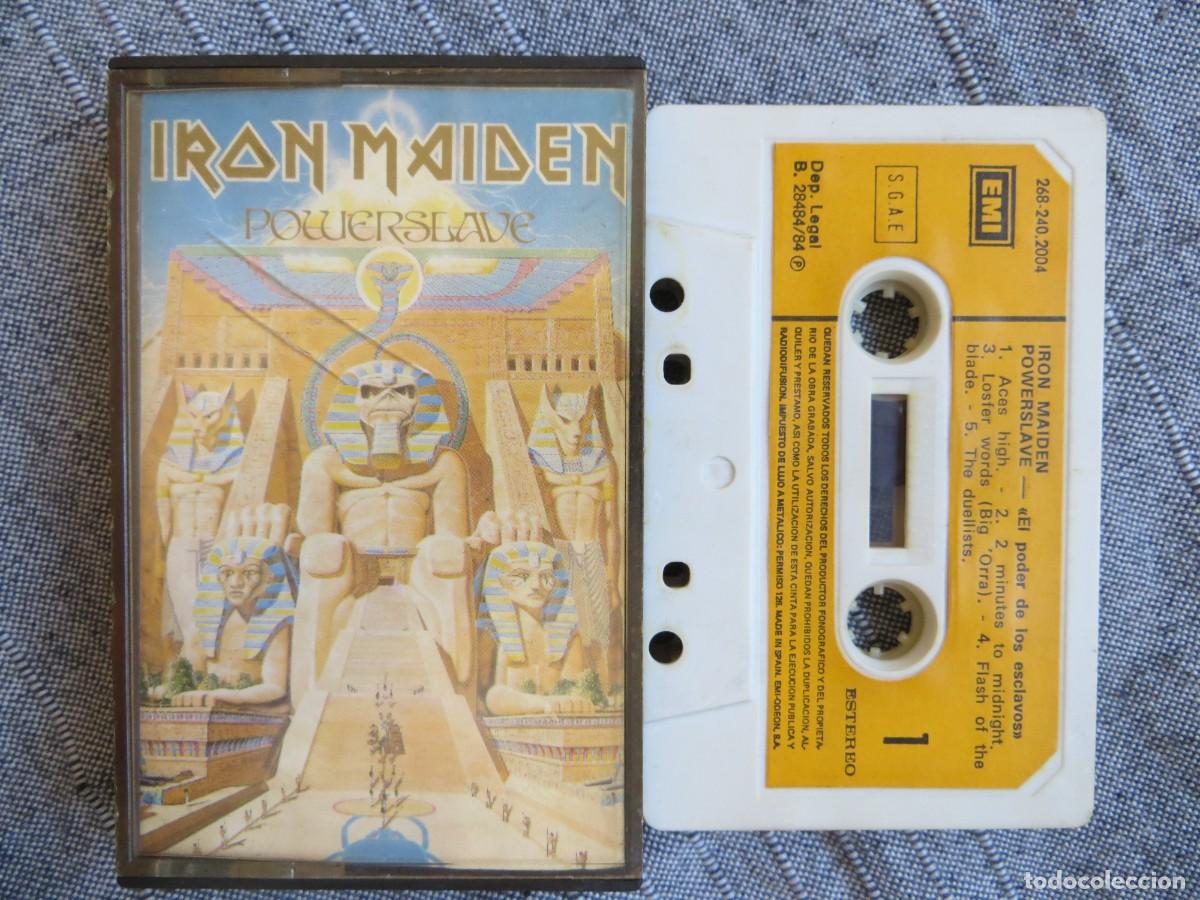 Casetes antiguos: Iron Maiden - Powerslave (Cass, Album) SPAIN 1984
