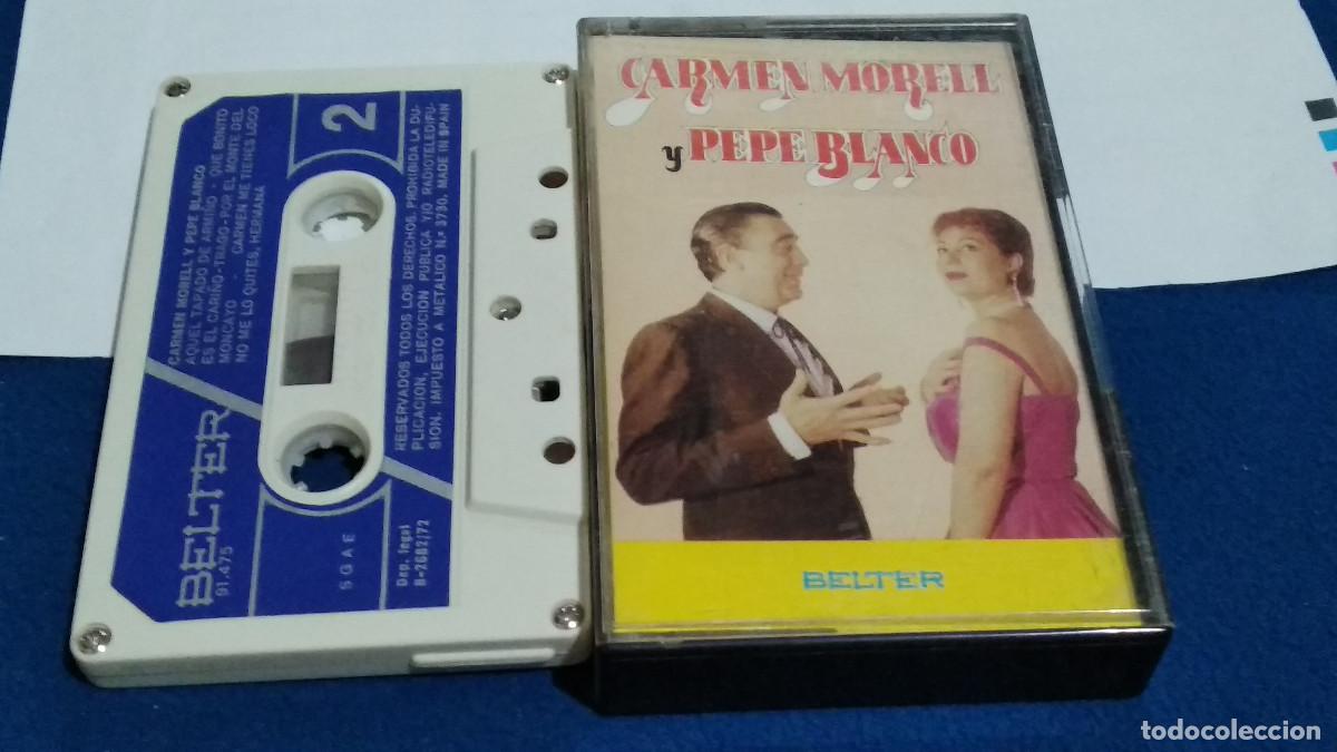 Casetes antiguos: CARMEN MORELL Y PEPE BLANCO / SE&Ntilde;OR COMISARIO - 1972 BELTER - CASETE CINTA CASSETTE