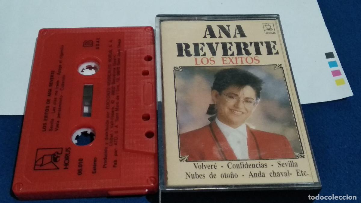 Casetes antiguos: ANA REVERTE / LOS &Eacute;XITOS - 1990 HORUS FLAMENCO - CASETE CINTA CASSETTE