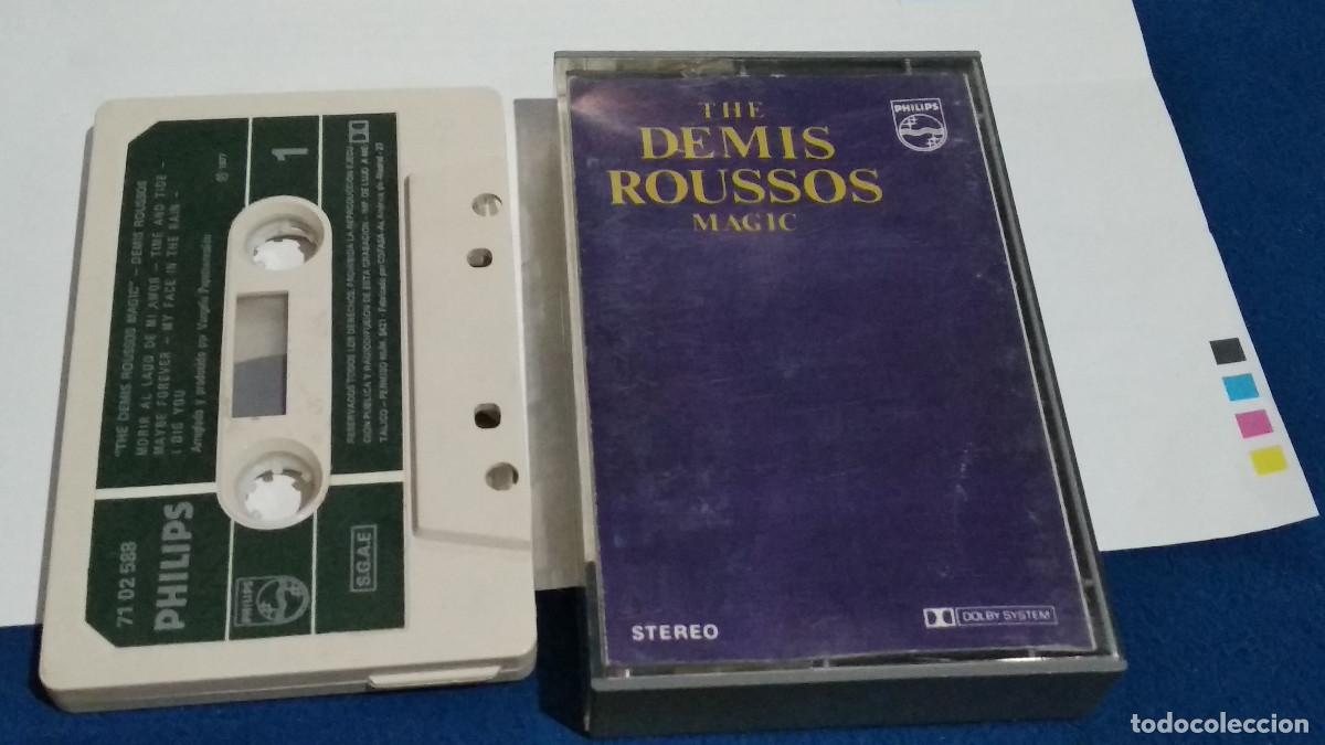 Casetes antiguos: DEMIS ROUSSOS. THE DEMIS ROUSSOS MAGIC. PHILIPS 1977 - CASETE CINTA CASSETTE
