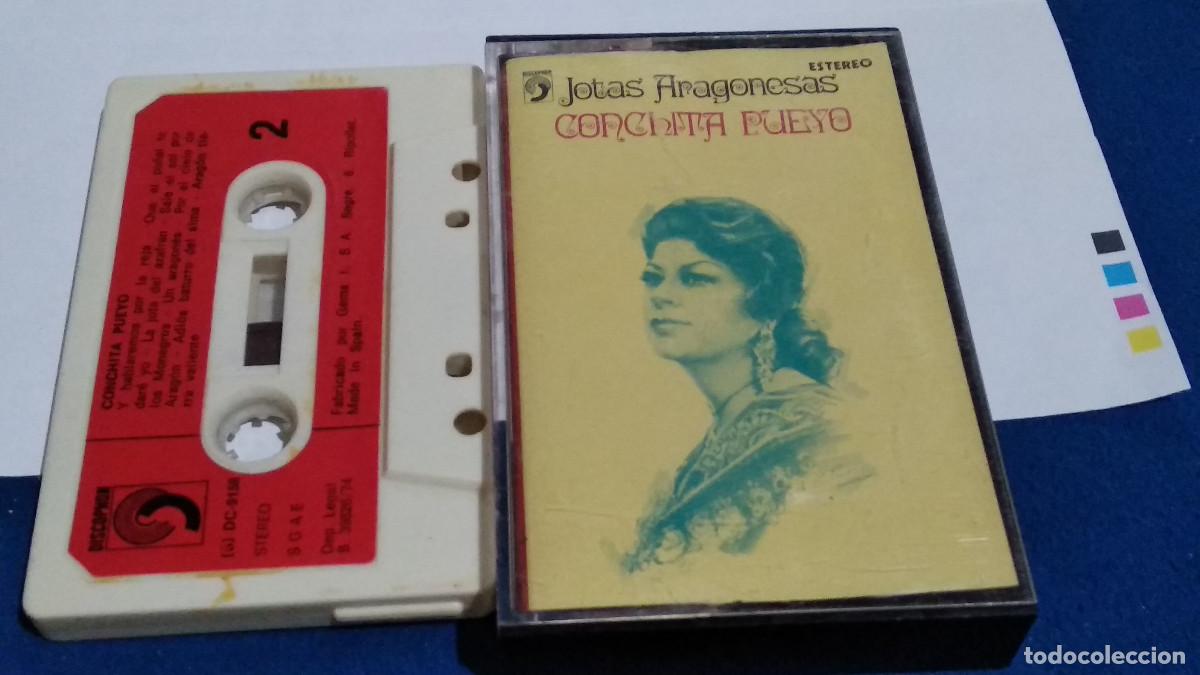 Casetes antiguos: CONCHITA PUEYO / JOTAS ARAGONESAS - 1974 DISCOPHON- CASETE CINTA CASSETTE