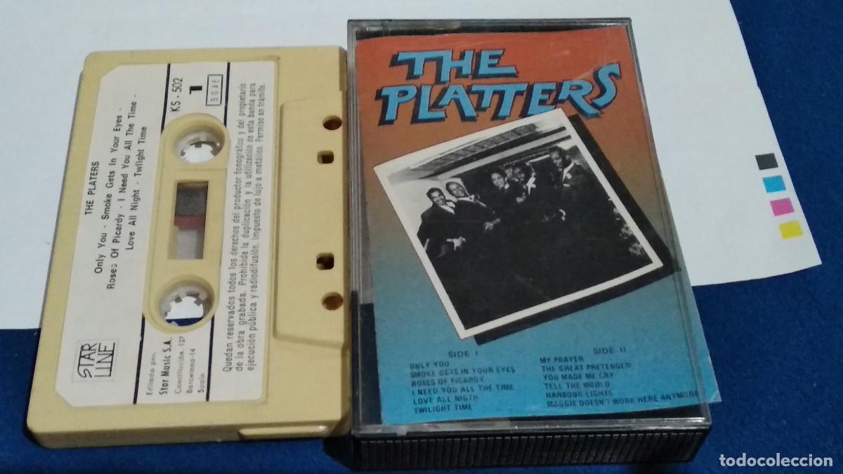 Casetes antiguos: THE PLATTERS - 1984 STAR LINE - CASETE CINTA CASSETTE