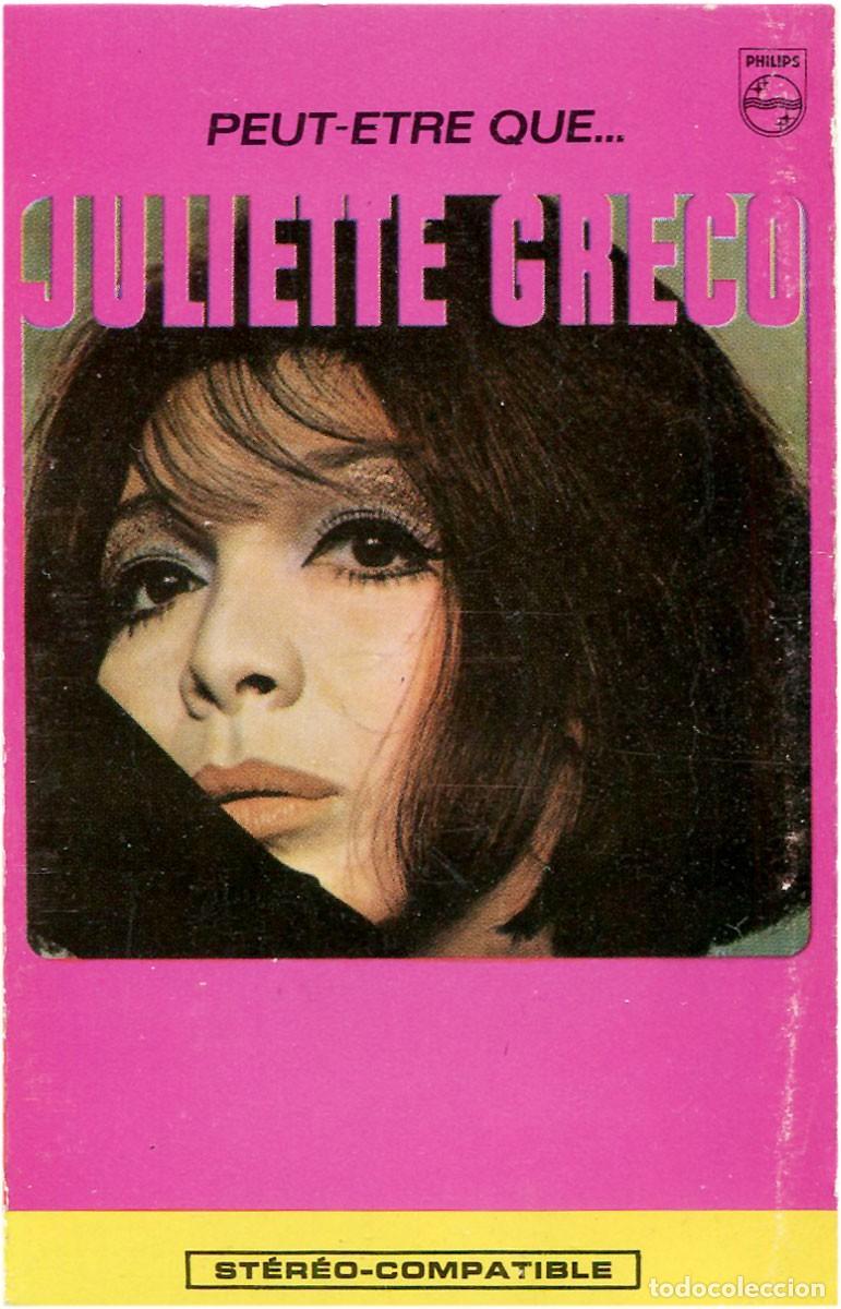 Casetes antiguos: Juliette Greco - Peut-Etre Que... - Cassette France 1968 - Philips &lrm;09 519 CDE - VG+/VG+