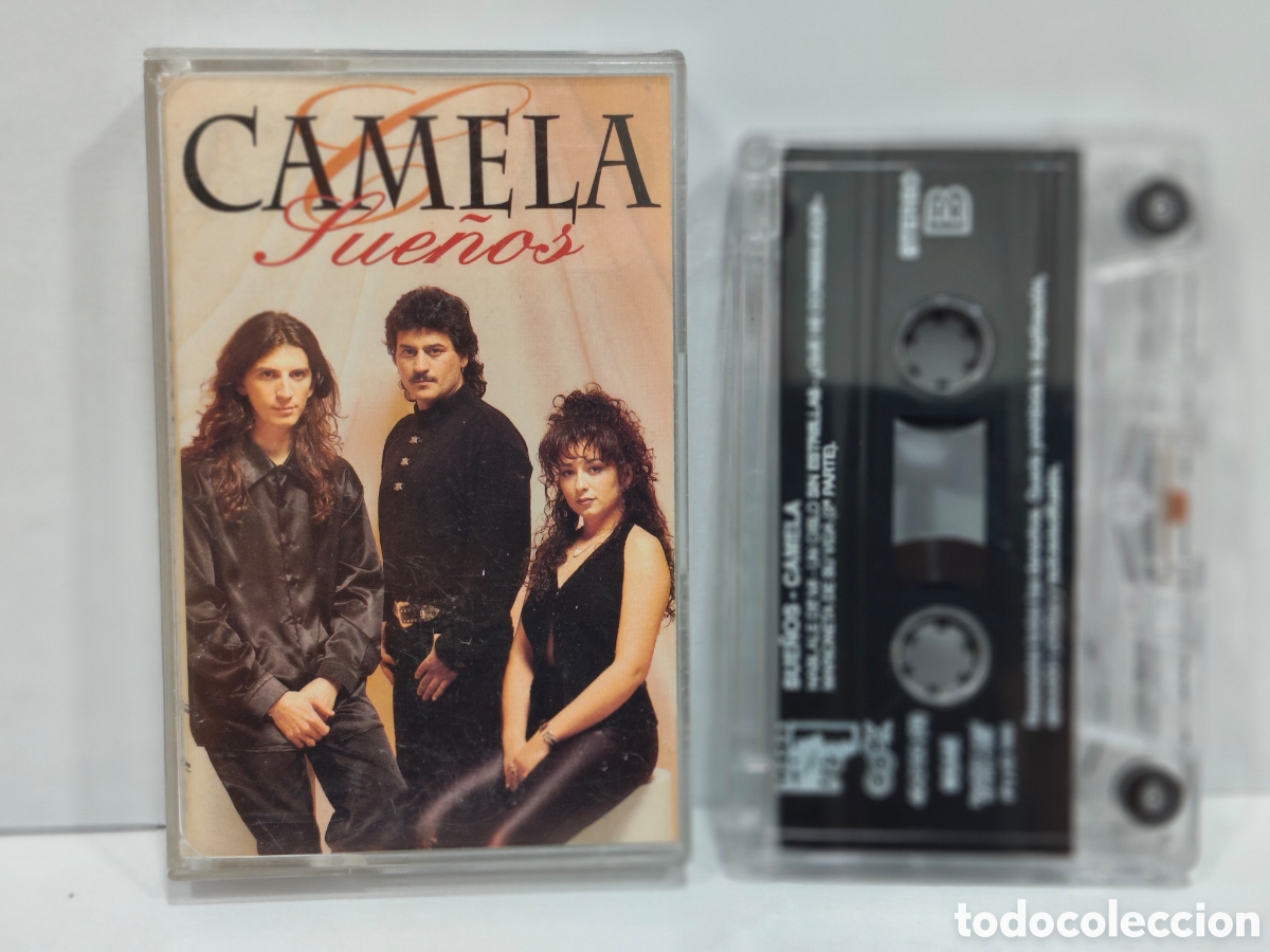 Casetes antiguos: CINTA CASSETTE CAMELA SUE&Ntilde;OS 1998 GRABACION ORIGINAL. COCK