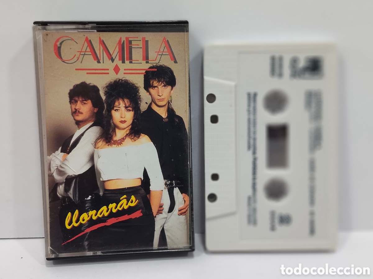 Casetes antiguos: CINTA CASSETTE CAMELA LLORARAS 1994 GRABACION ORIGINAL COCK