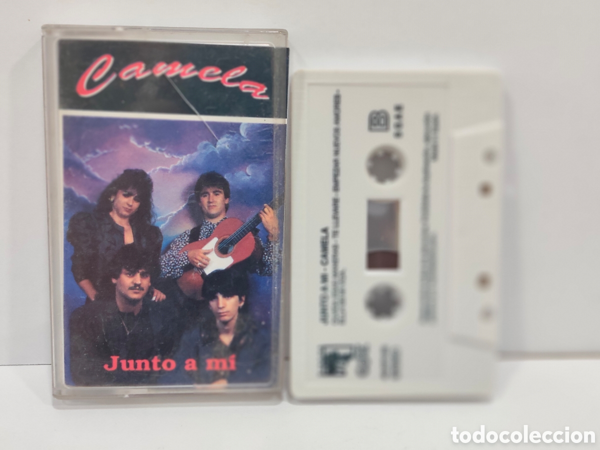 Casetes antiguos: CINTA CASSETTE CAMELA JUNTO A MI 1994 GRABACION ORIGINAL COCK