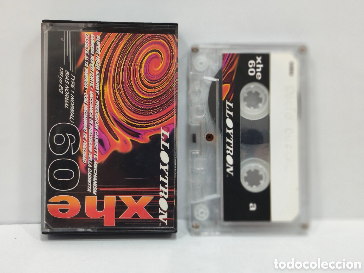 Casetes antiguos: CINTA CASSETTE COLECCI&Oacute;N LLOYTRON XHE 60