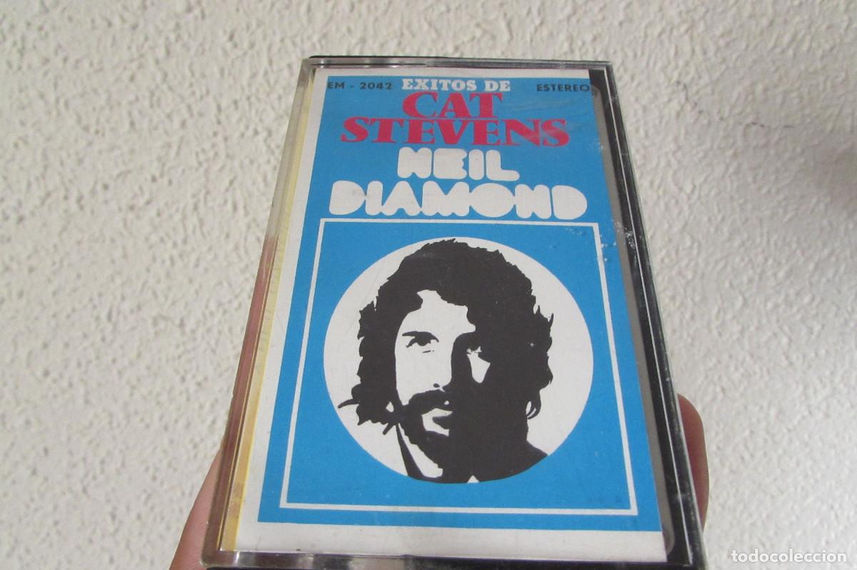 Casetes antiguos: EXITOS DE CAT STEVENS NEIL DIAMOND RARE - Foto 1