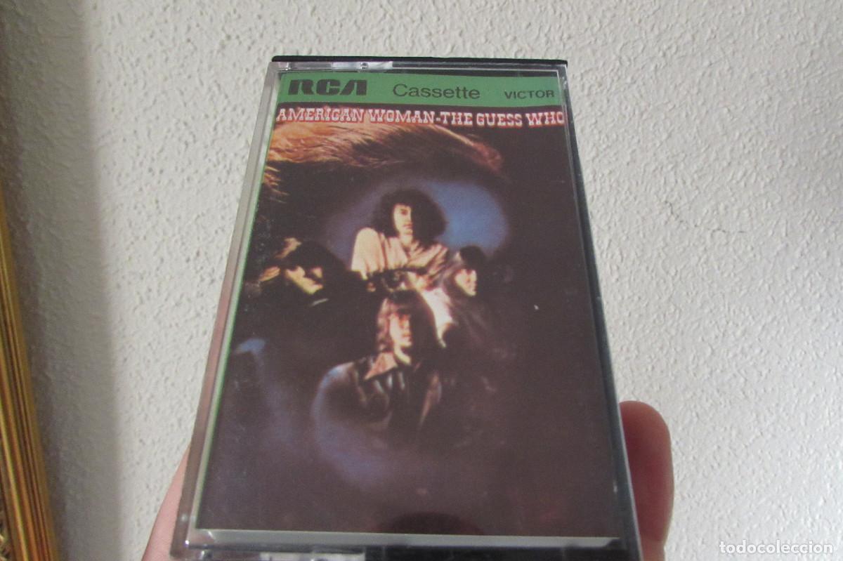 Casetes antiguos: AMERICAN WOMAN. THE GUESS WHO RCA