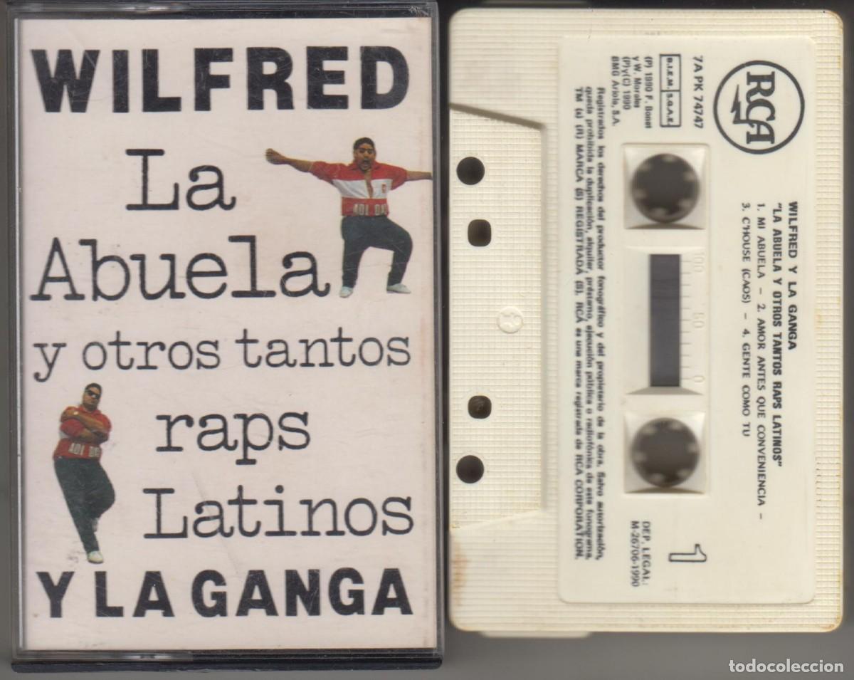 Casetes antiguos: Wilfred Y La Ganga &lrm;cassette La Abuela Y Otros Tantos Raps Latinos 1990 Spain
