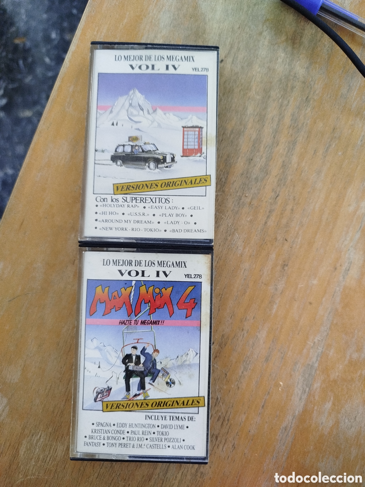 Casetes antiguos: Max Mix 4 (vol. IV), Lo mejor del Megamix