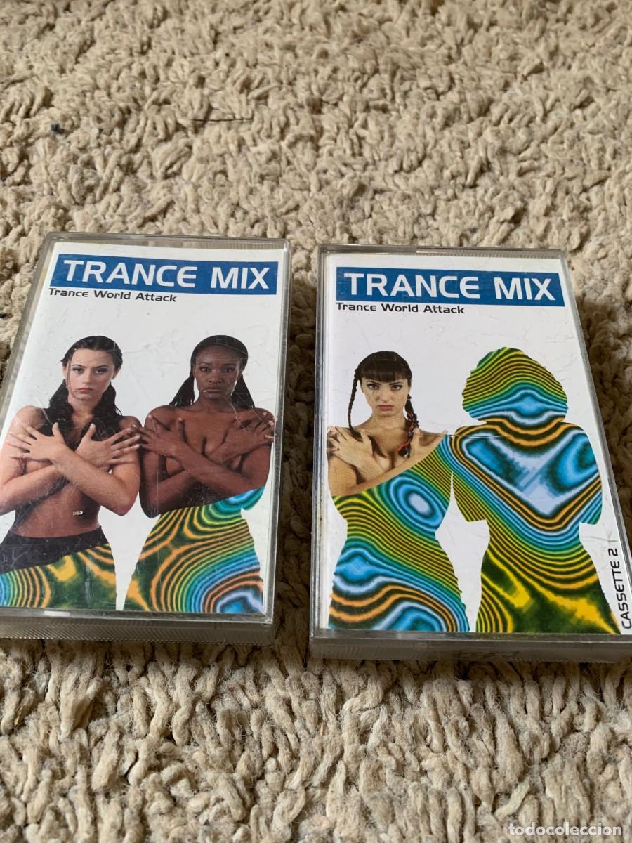 Casetes antiguos: 2 CASETES. TRANCE MIX VOL 1 Y 2. A&Ntilde;O 1994