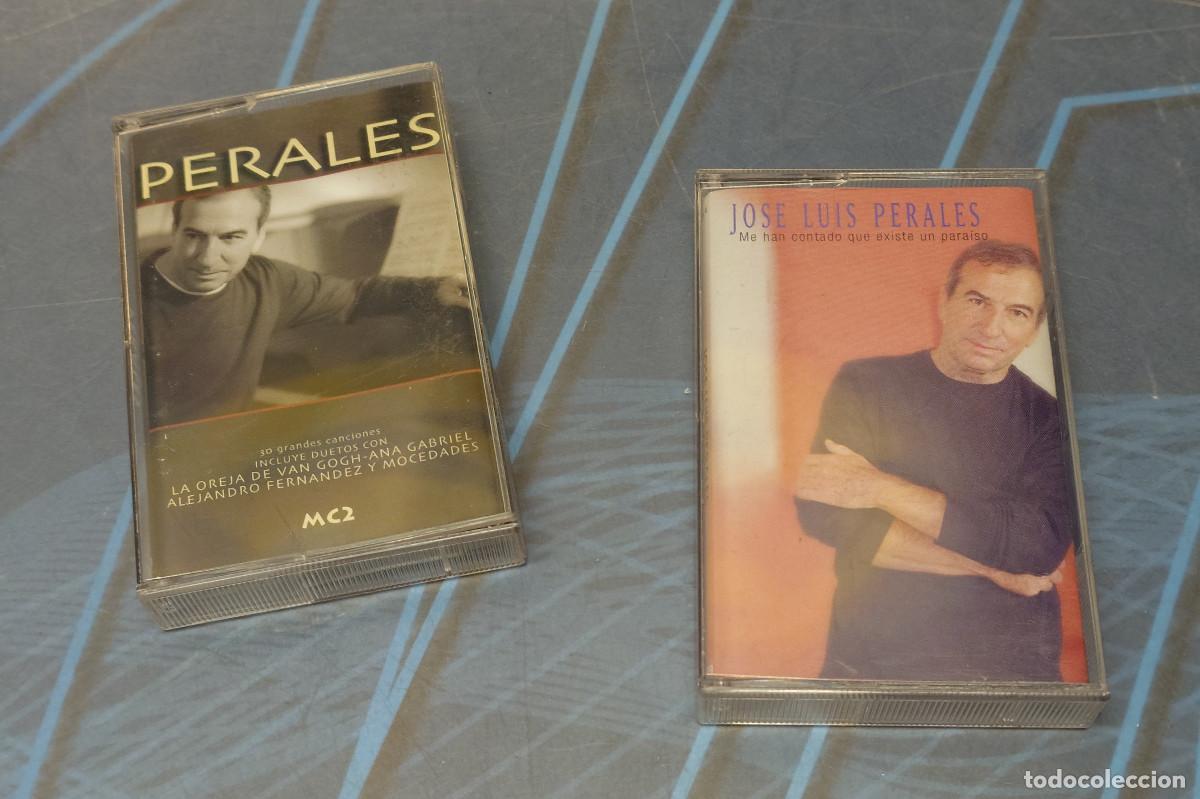 Casetes antiguos: 2 Casetes Perales: Perales Jos&eacute; Luis Perales