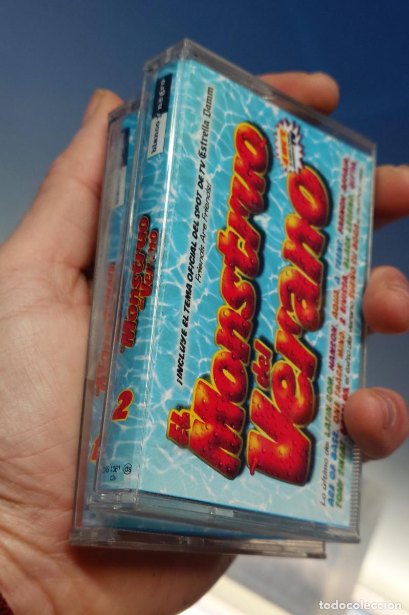 Casetes antiguos: 2 Casetes El Monstruo del Verano - Foto 12