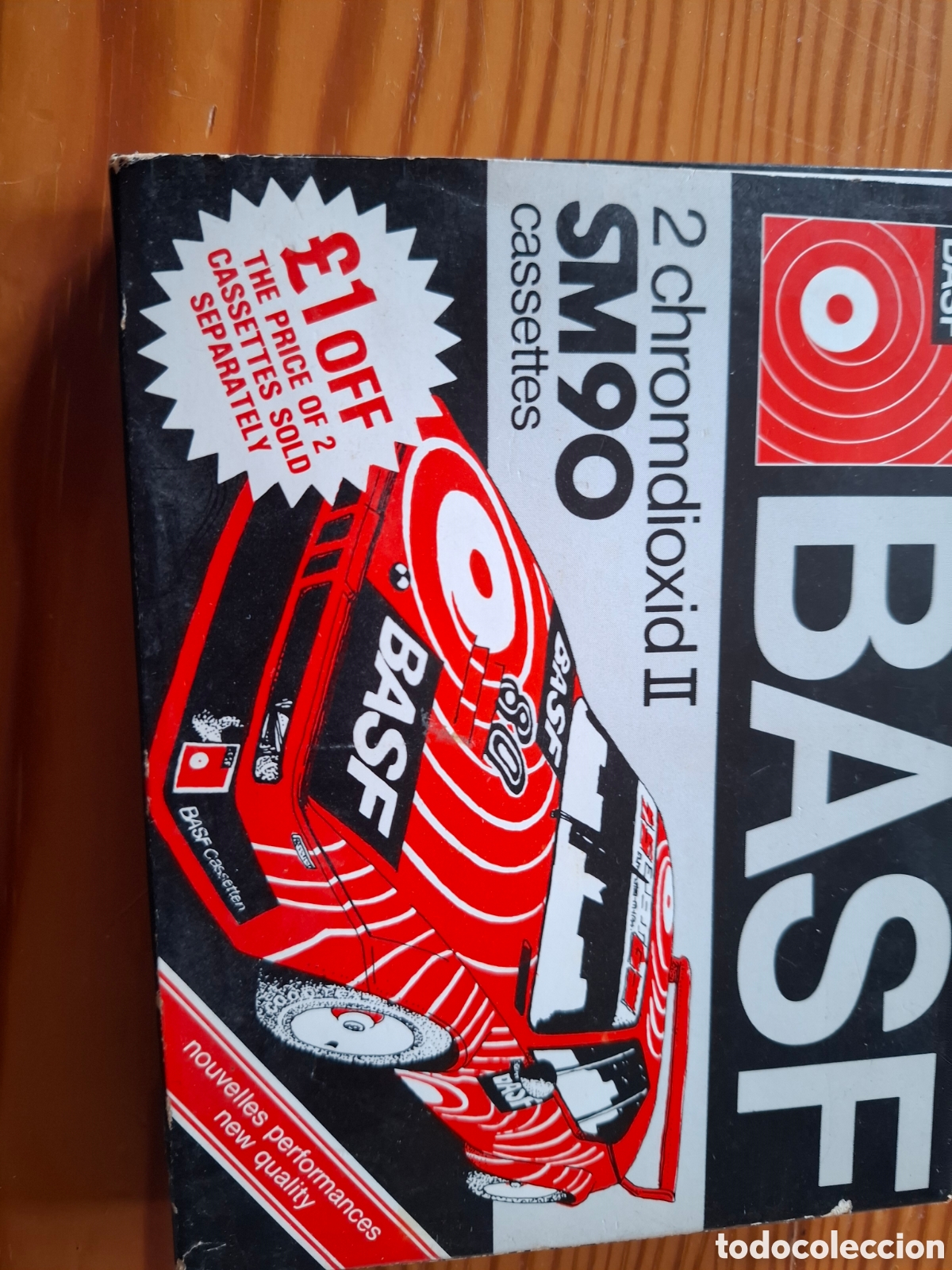Casetes antiguos: 2 BASF cassettes nuevos - Foto 2