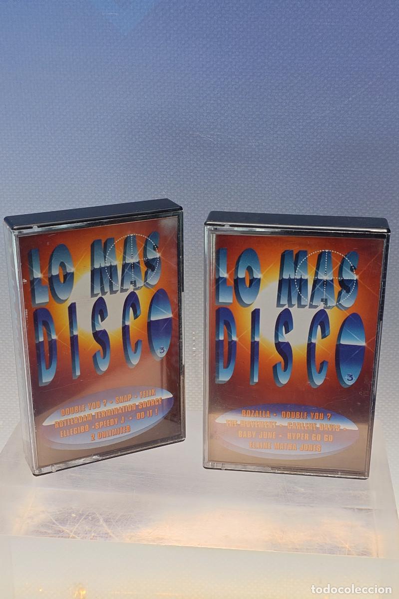 Casetes antiguos: 2 Casetes Lo M&aacute;s Disco Vol. 3