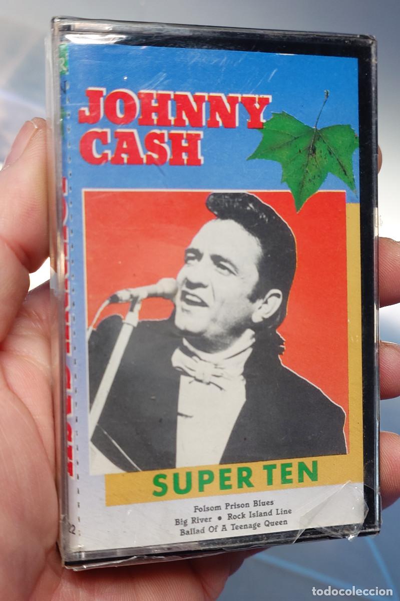 Casetes antiguos: Cassette Johnny Cash Super Ten Nueva, casete