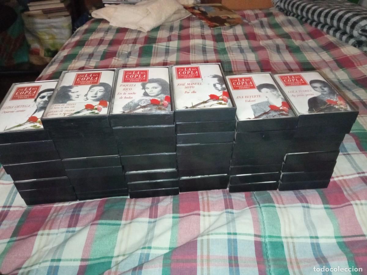 Casetes antiguos: La copla canci&oacute;n popular espa&ntilde;ola 50 casettes