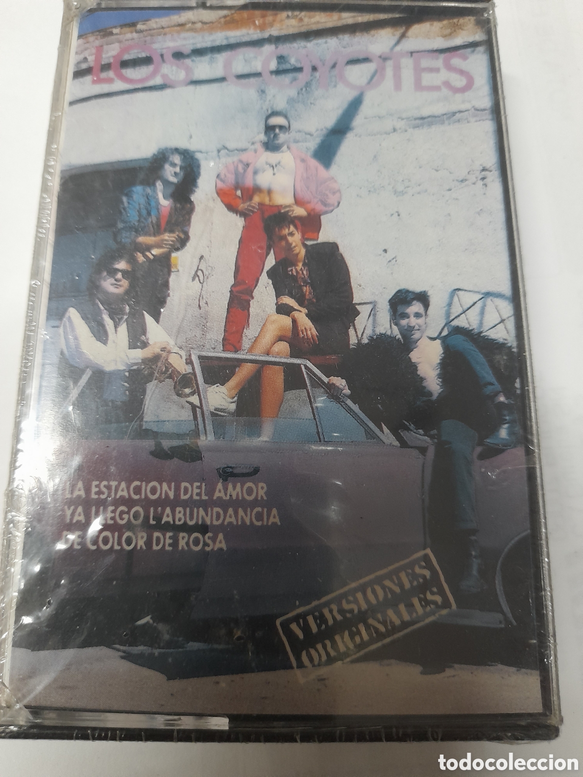 Casetes antiguos: LOS COYOTES. La Estaci&oacute;n del Amor.