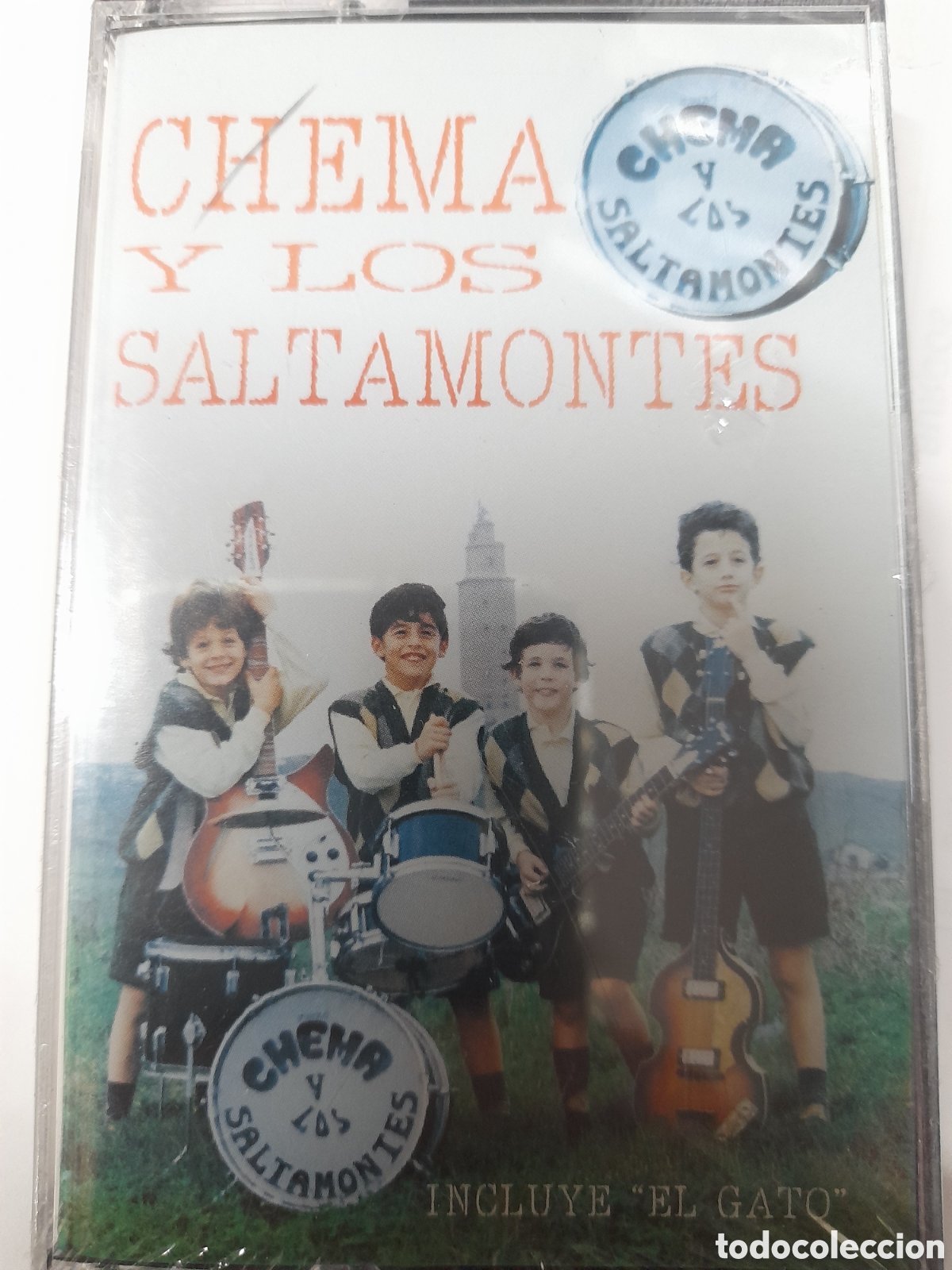 Casetes antiguos: CHEMA Y LOS SALTAMONTES.