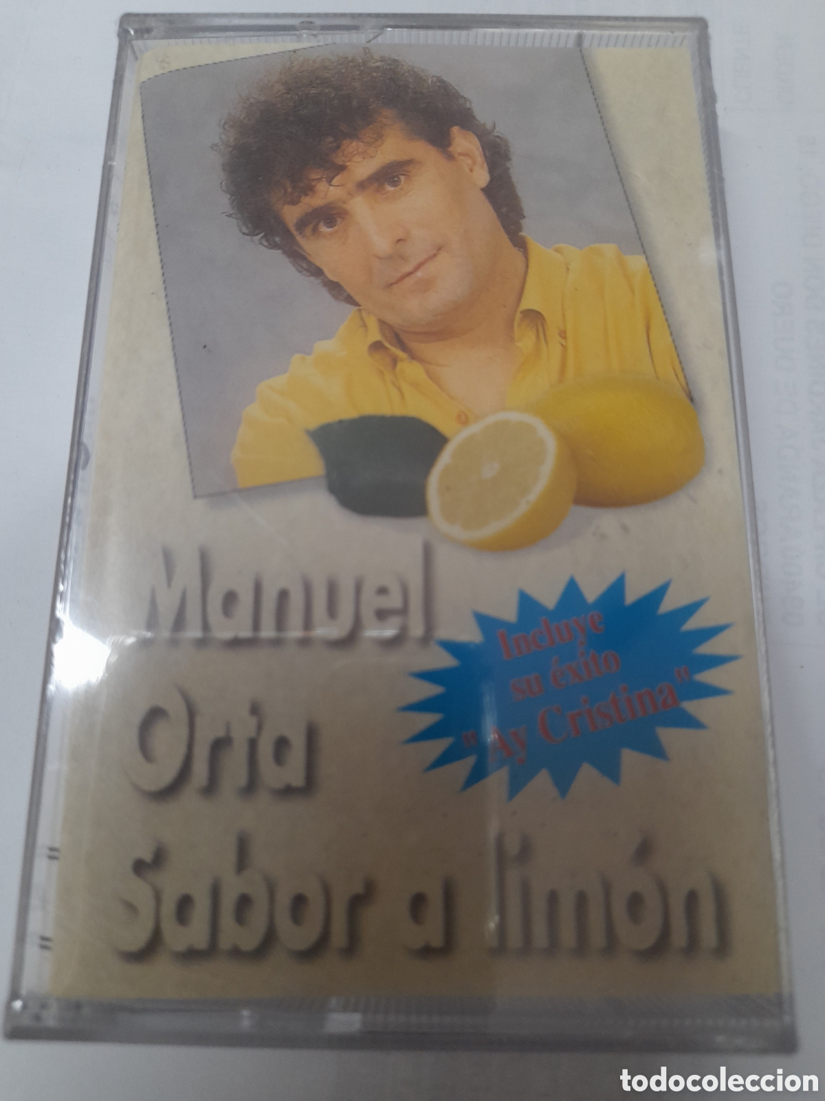 Casetes antiguos: MANUEL ORTA. Sabor a lim&oacute;n