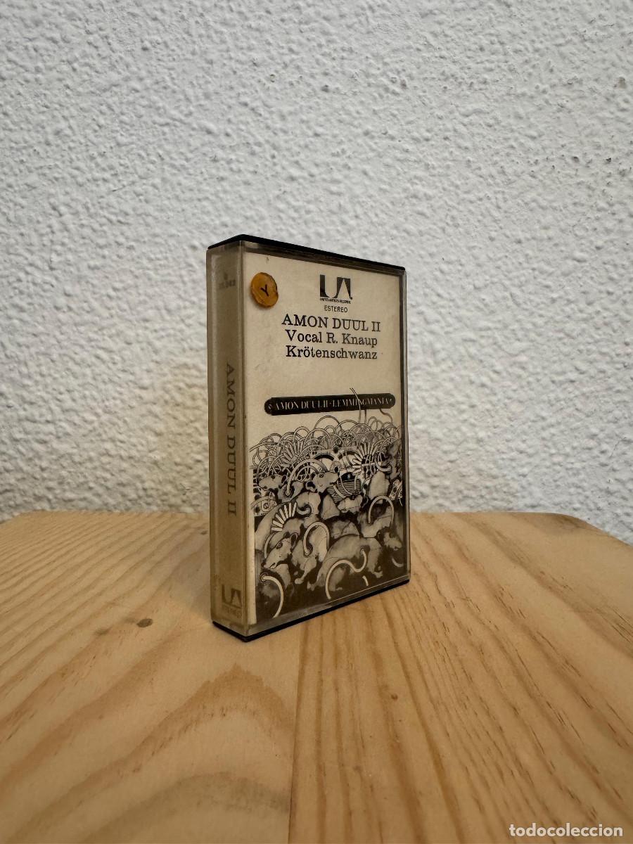 Casetes antiguos: Amon D&uuml;&uuml;l II - Lemmingmania (1975): casete