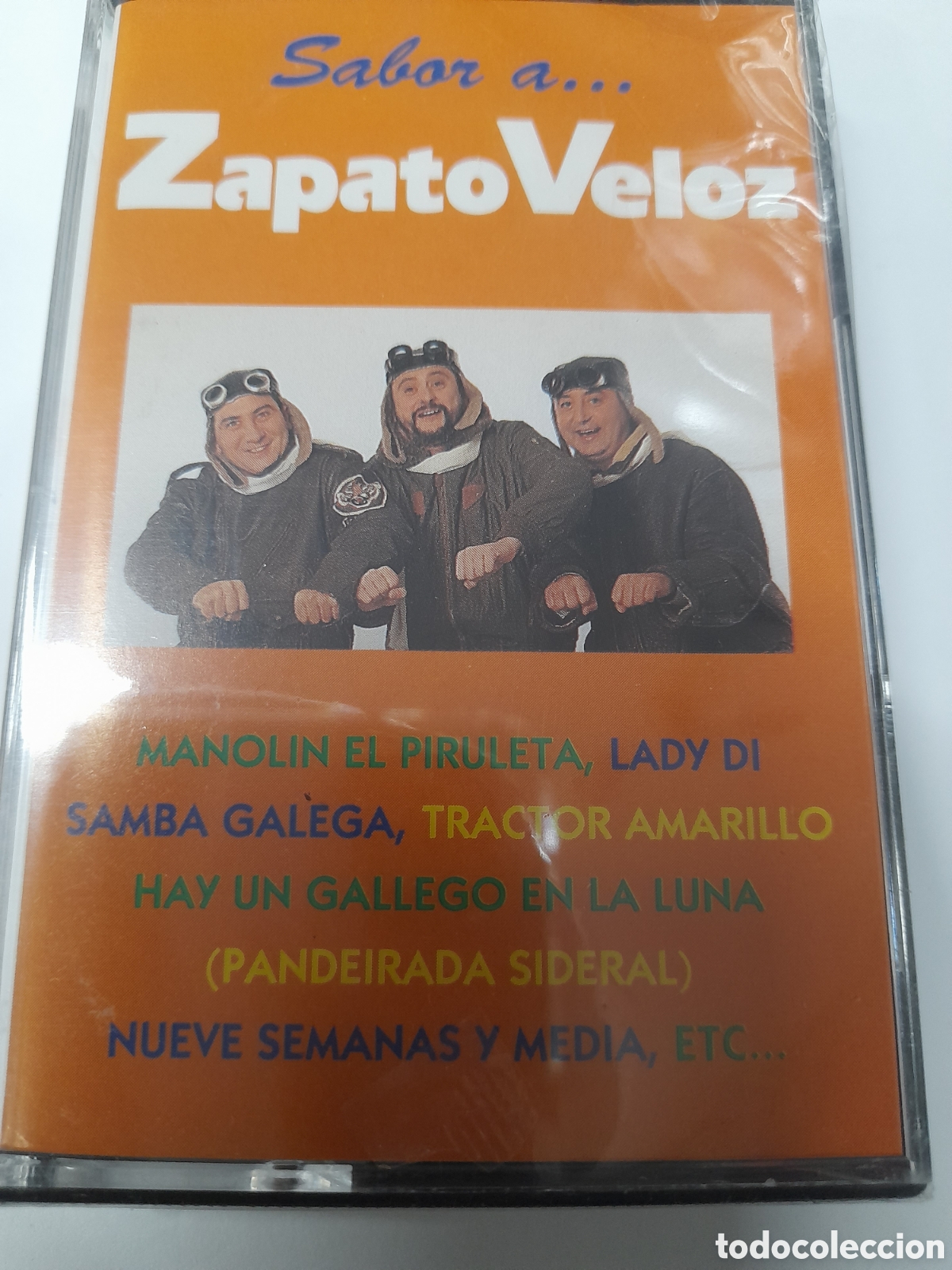 Casetes antiguos: ZAPATO VELOZ. Sabor a.....