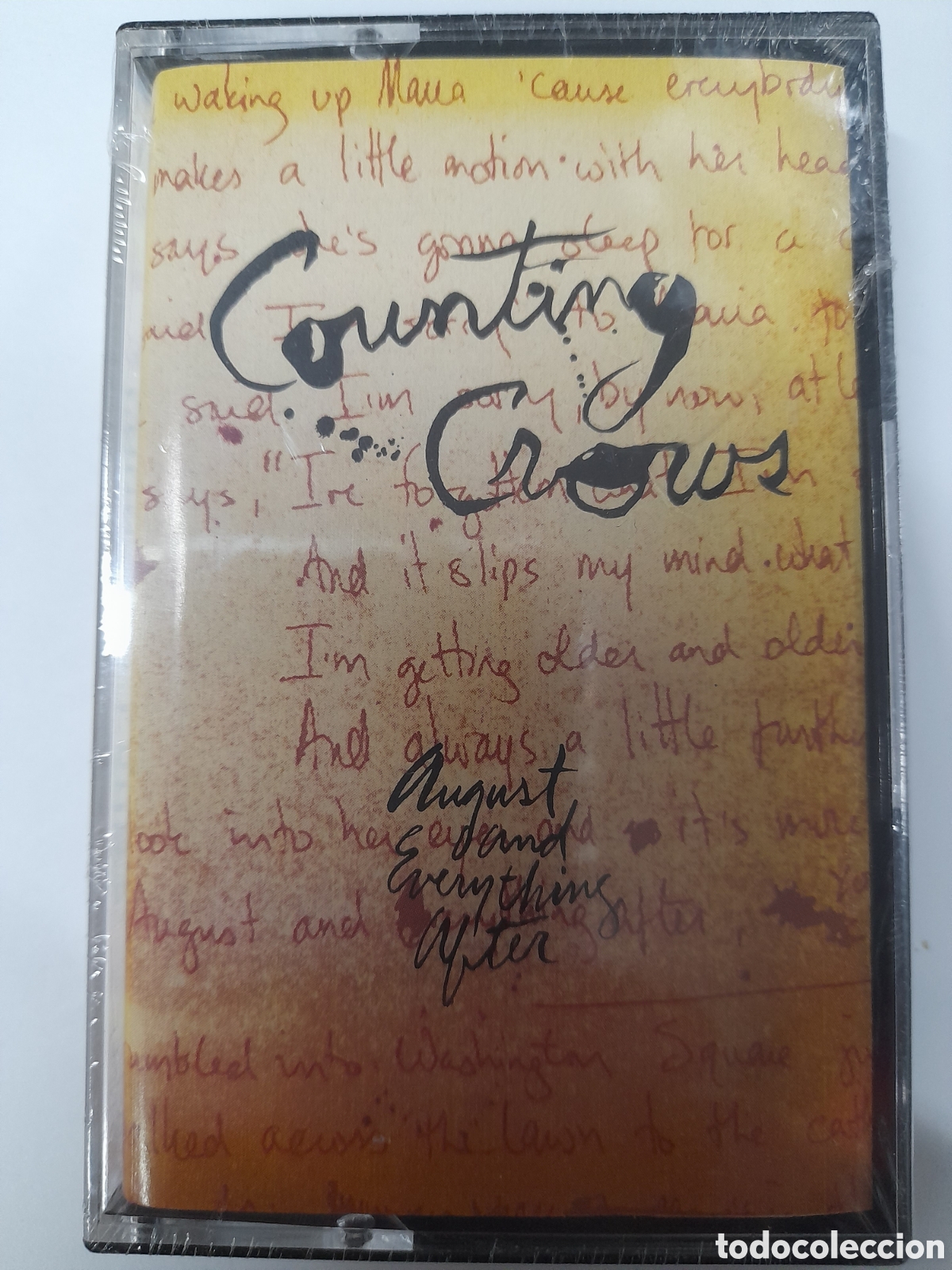 Casetes antiguos: COUNTING CROWS. August....