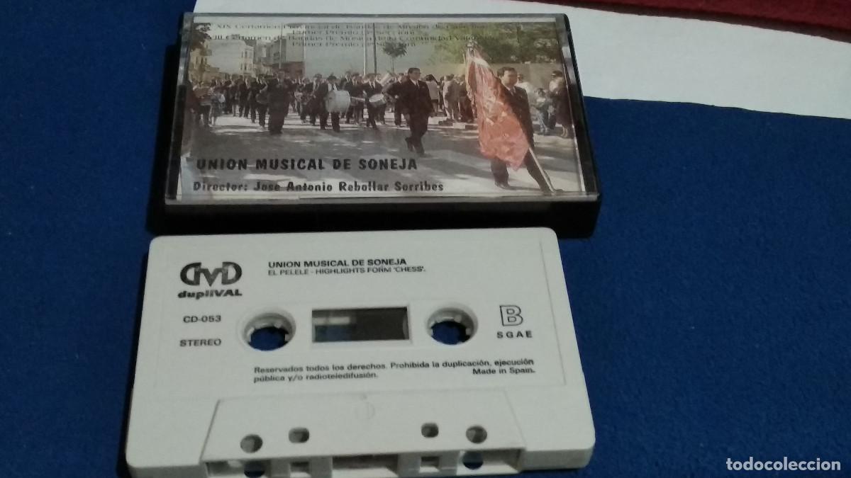 Casetes antiguos: BANDA UNI&Oacute;N MUSICAL DE SONEJA CASTELL&Oacute;N - JOS&Eacute; ANTONIO REBOLLAR SORRIBES - CASETE 1996 DUPLIVAL RARA