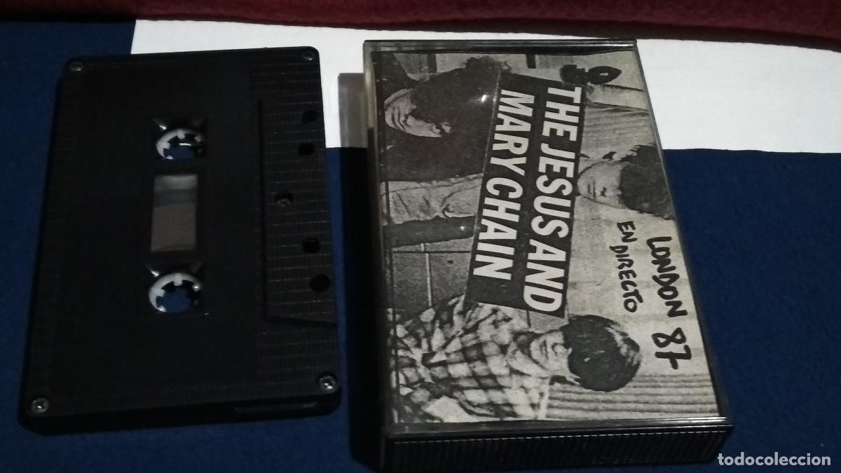 Casetes antiguos: CASETE CINTA CASSETTE( THE JESUS AND MARY CHAIN / LONDON 87 EN DIRCTO ) - RARA