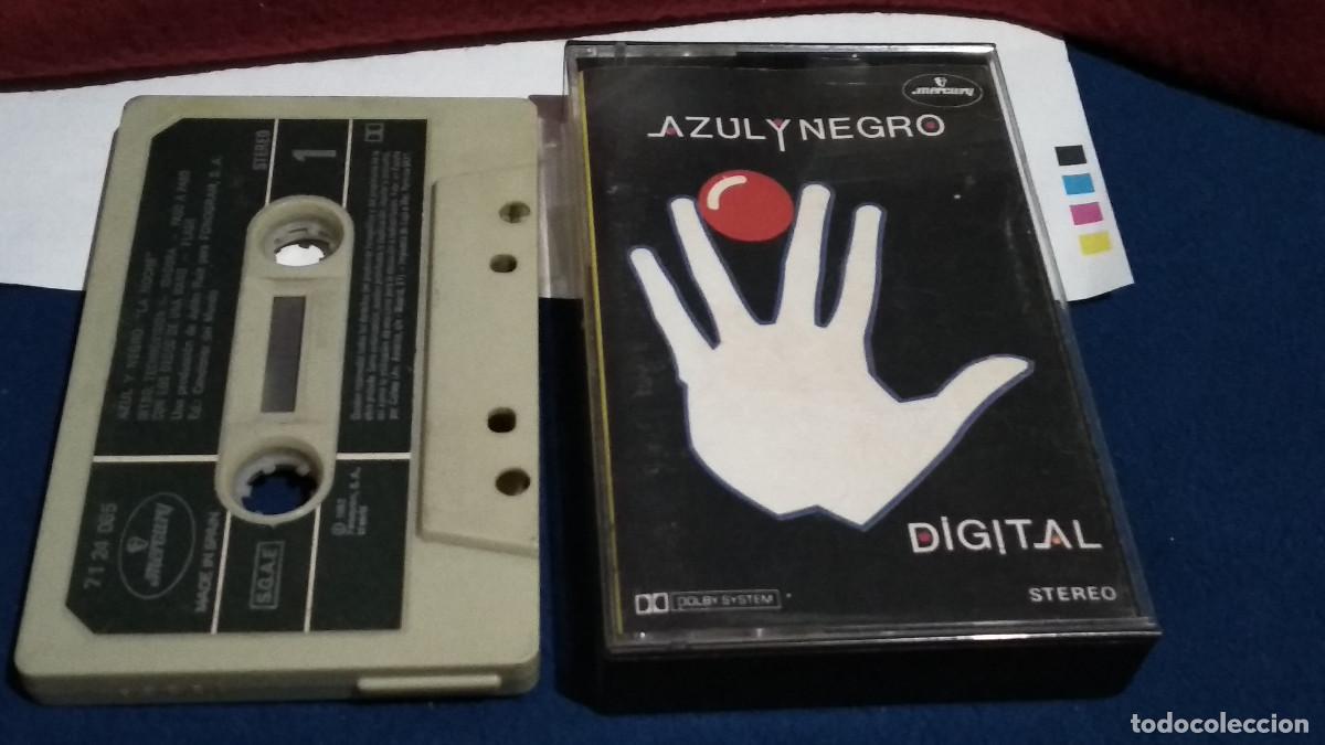Casetes antiguos: AZUL Y NEGRO / DIGITAL - 1983 MERCURYO POLYGRAM CASETE CINTA CASSETTE
