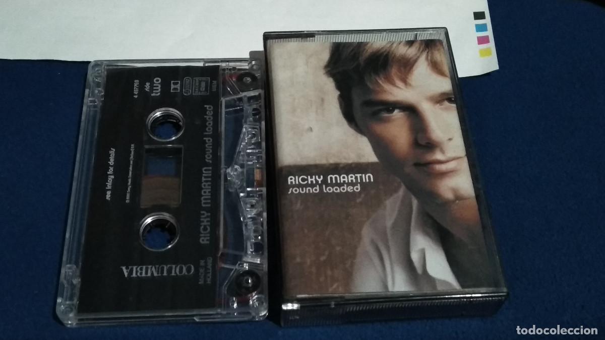 Casetes antiguos: Ricky Martin &ndash; SOUND LOADED - CASETE COLUMBIA 2000 - LATIN DISCO - EN PERFECTO ESTADO CON LIBRETO