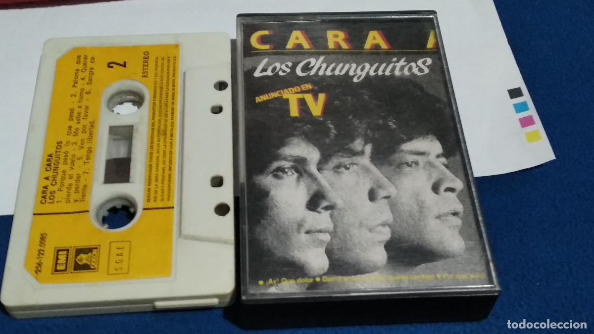Casetes antiguos: LOS CHUNGUITOS / CARA A CARA VOL 1 - 1984 EMI - CASETE CINTA COMPROBADA