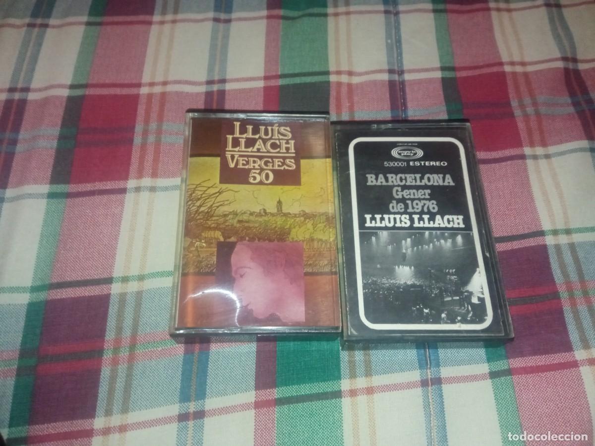 Casetes antiguos: Llu&iacute;s Llach 2 casettes - Foto 1