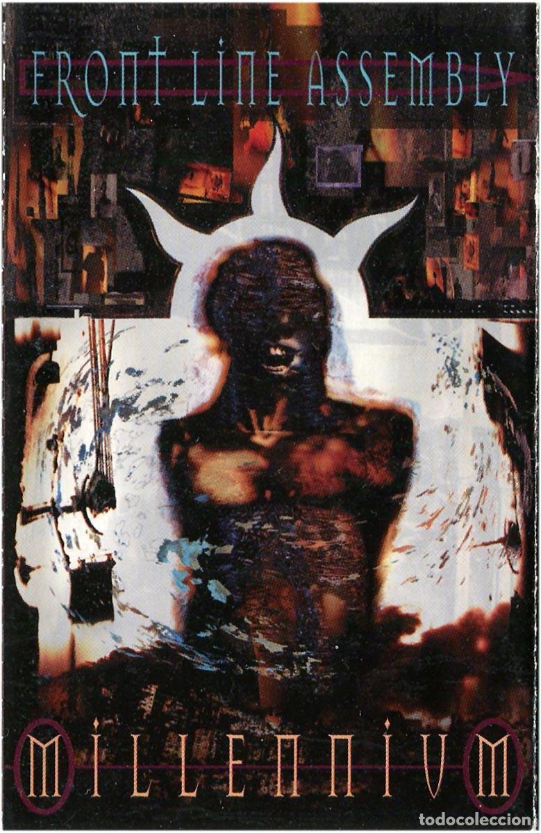 Casetes antiguos: Front Line Assembly &lrm;&ndash; Millennium - Cassette Germany 1994 - Roadrunner Records &lrm;RR 9019-4 - EX/VG+