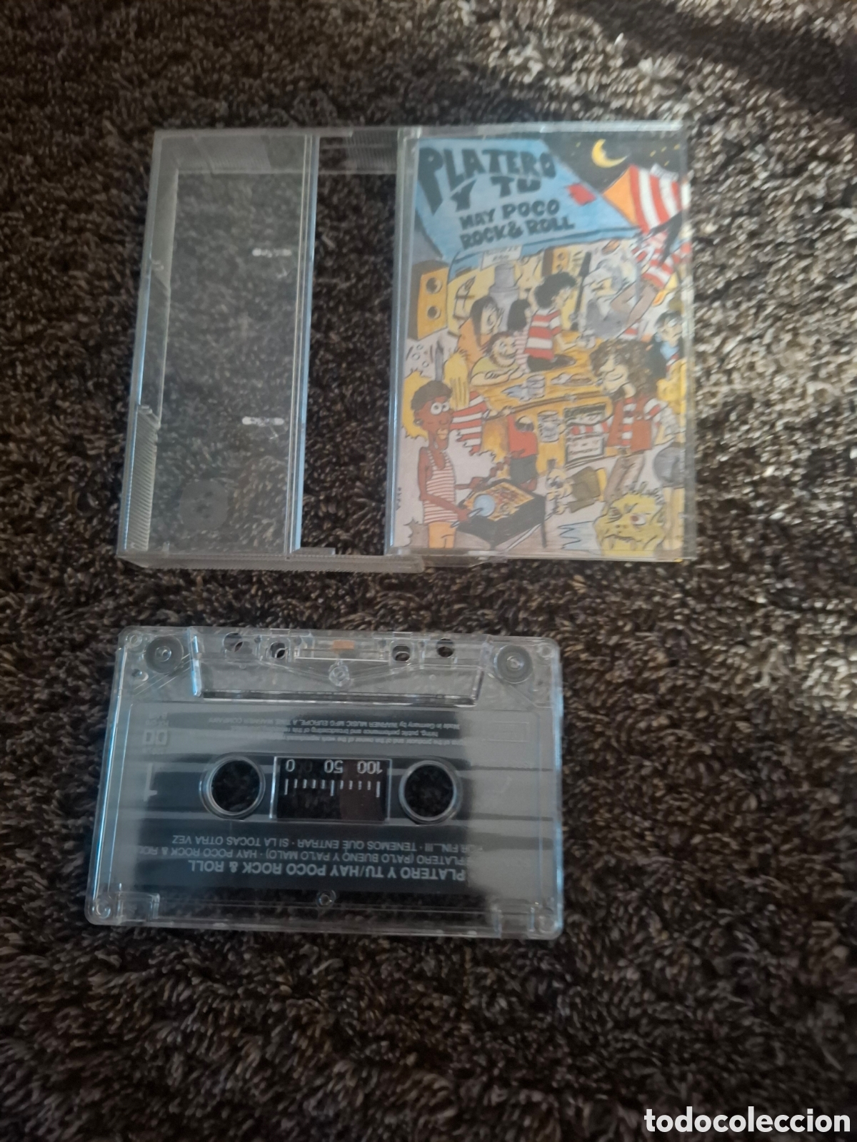 Casetes antiguos: Platero Y T&uacute;. Hay Poco Rock & Roll