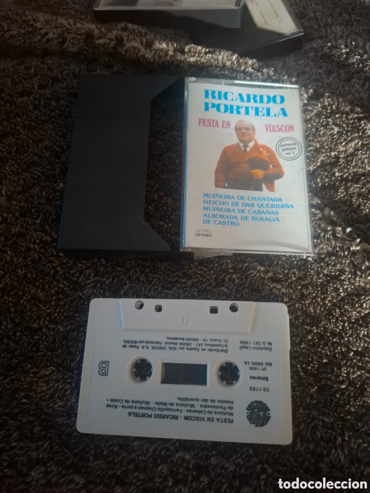 Casetes antiguos: Ricardo Portela. Festa En Viascon