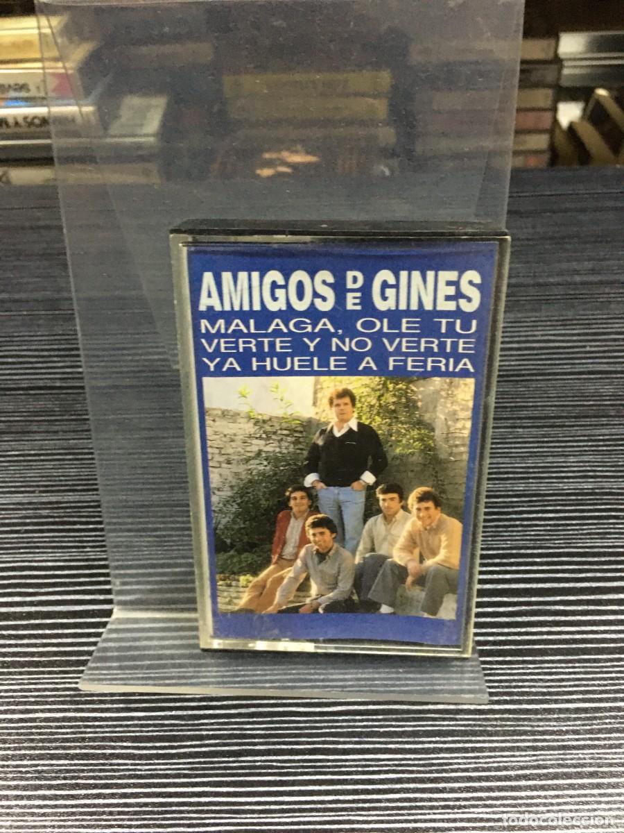 Casetes antiguos: M&aacute;laga, Ol&eacute; Tu / Ya huele a feria Amigos de Gin&eacute;s