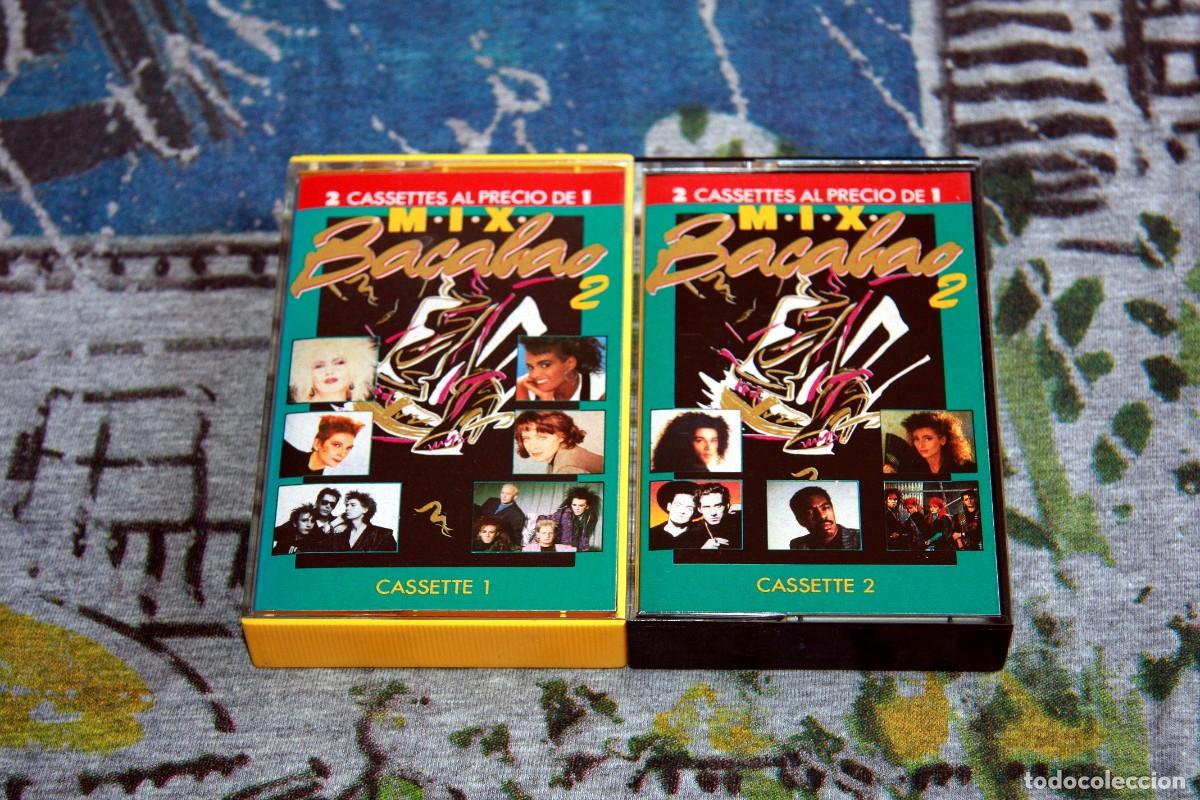 Casetes antiguos: ⭐️Bacalao Mix 2 - Mixed by Scratches - Dimix & Dj. Serra - 460003 4 - CBS - DOBLE CASSETTE - 1987⭐️