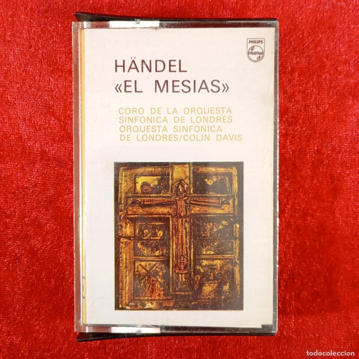 Casetes antiguos: H&Auml;NDEL - &rdquo;EL MESIAS&rdquo; - CASETE - STEREO - PHILIPS - 6+5 PISTAS - 57 18 031 / 3048