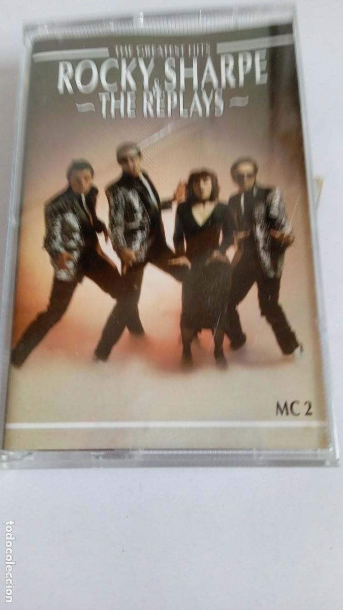 Casetes antiguos: ROCKY SHARPE & THE REPLAYS The Greates Hits Mc.2