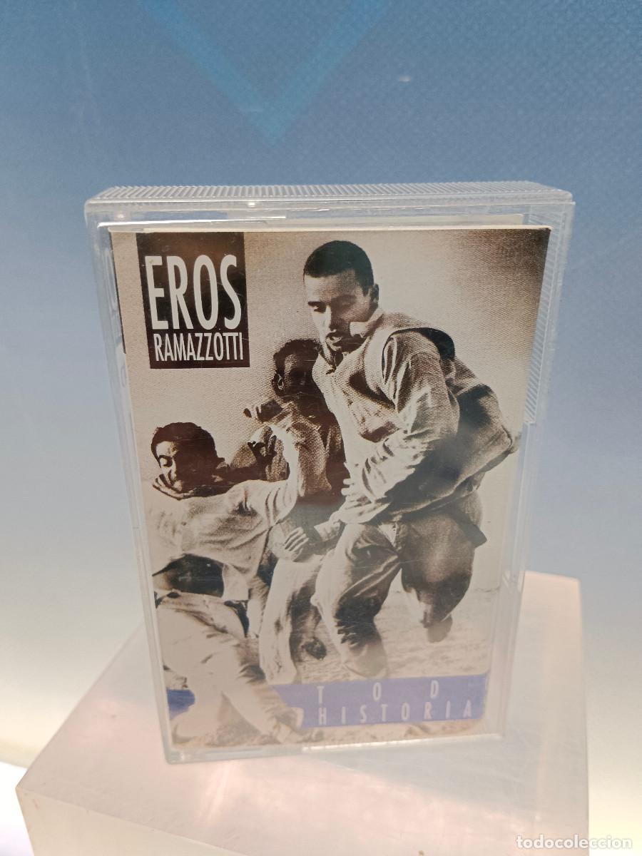 Casetes antiguos: cinta CASETE, EROS RAMAZZOTTI , TODO HISTORIAS, 1993