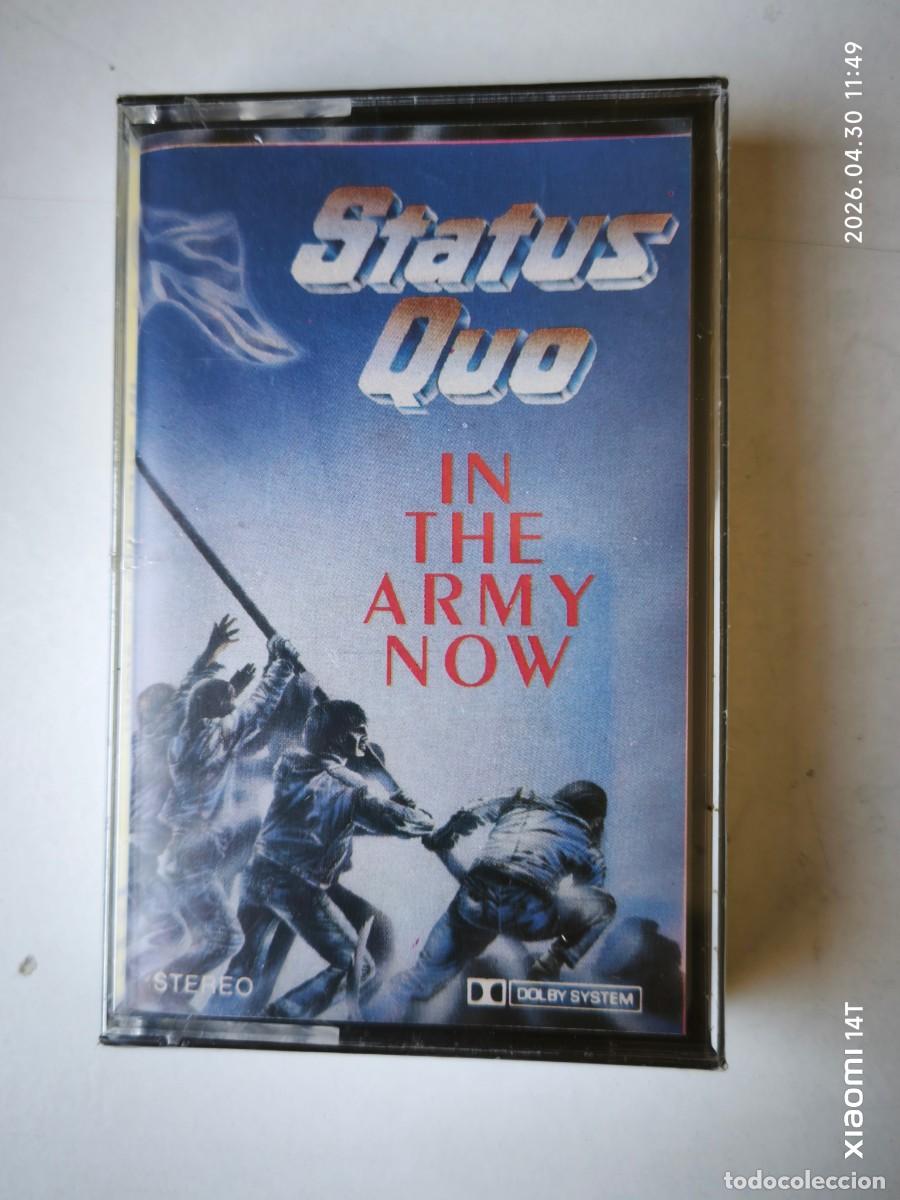 Casetes antiguos: STATUS QUO-IN ARMY NOW( VERTIGO 830049-4)CASETE