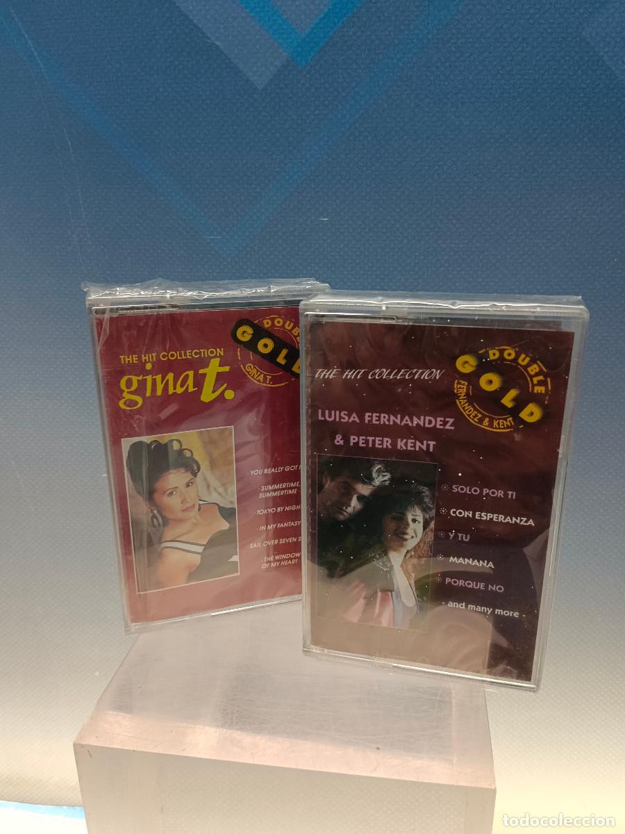 Casetes antiguos: 2 casettes, casete The hit collection, double gold